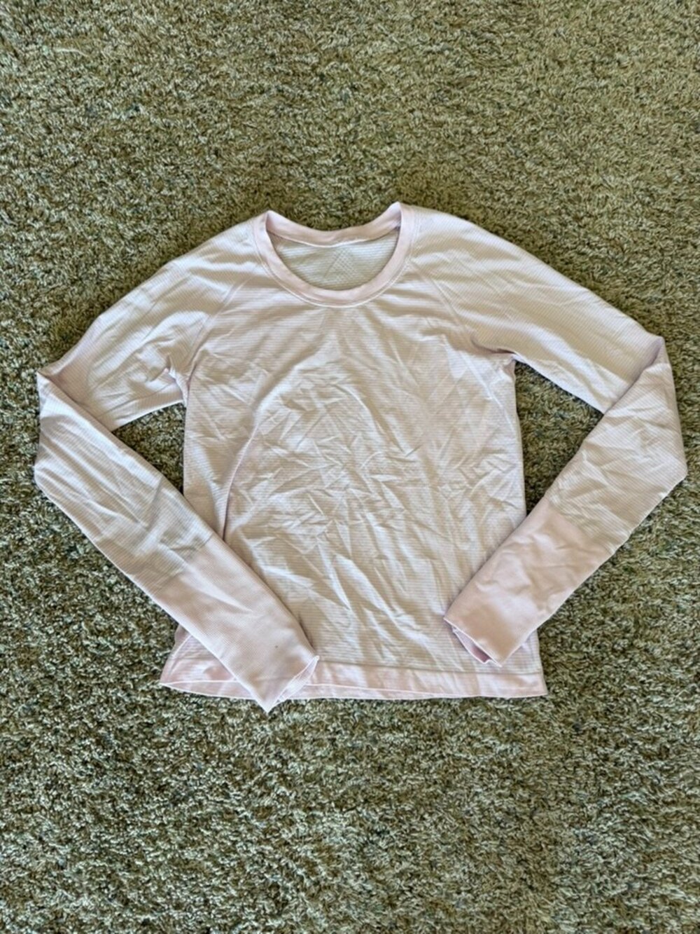 Lululemon Swiftly Tech Long-Sleeve Shirt 2.0 Waist Length Sz 6